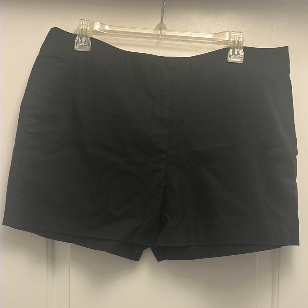 Banana Republic Black Bermuda Shorts Classic Fit